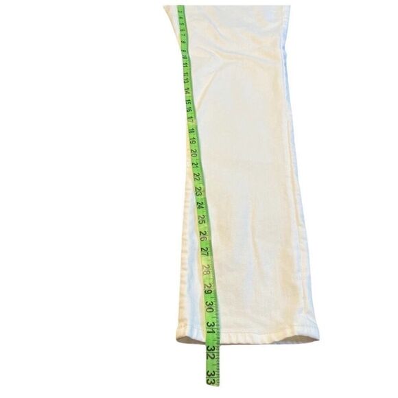 Cabi White Jeans Slim Boyfriend Style 5171 Size 4 Cotton Blend Minimalist Skinny - Picture 8 of 10